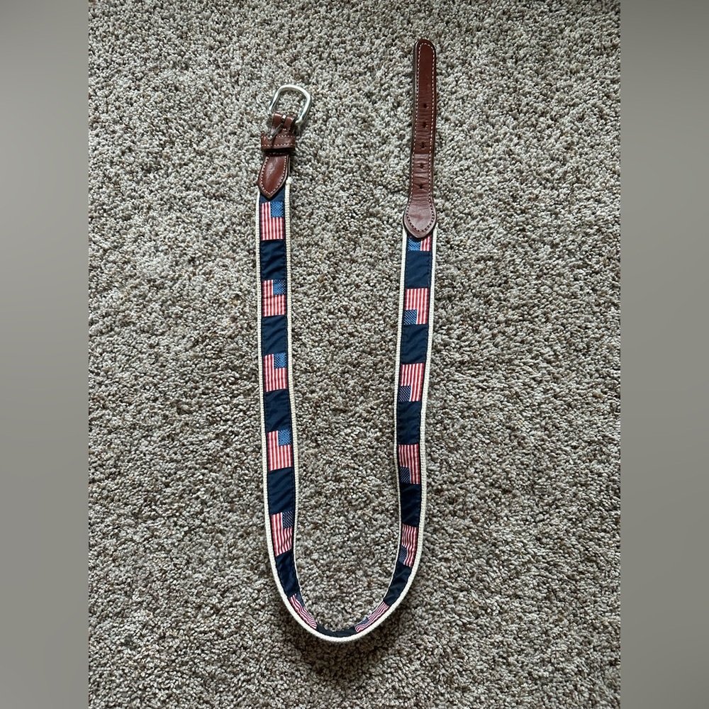 American Flag Pattern Belt Size 36